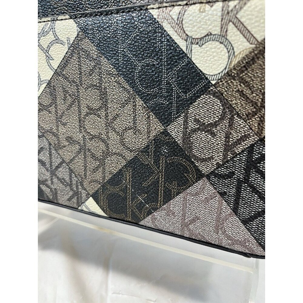 Calvin Klein Monogrammed Patchwork Crossbody - image 5